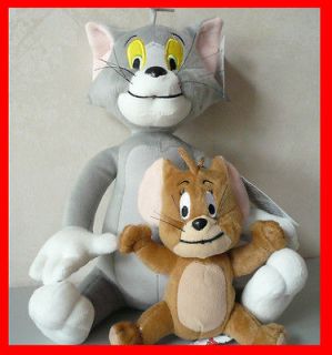 Tom and Jerry 30cm Plush Doll Soft Toy Cute New in Bag