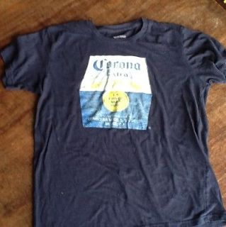 Corona Extra Mens Graphic T shirt Size Medium Playera Hombre Talla M 