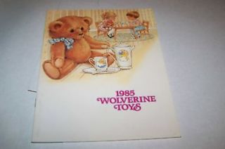 Vintage Toy Catalog #95   1985 WOLVERINE TOYS