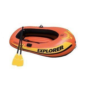   200 Boat Set Fish Raft Joy Ride Family Kids 2 Person Inflatable