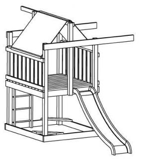Custom Design Jungle Gym Plans, Learn how to build a fort or swingset 