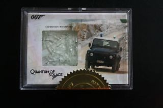 Newly listed James Bond Heroes & Villains Trading Relic Costume Card 