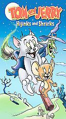 Tom and Jerry   Hijinks and Shrieks VHS, 2003, Slip Sleeve
