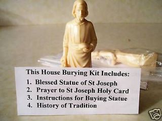House Selling Kit St Joseph Statue, Prayer & Directions