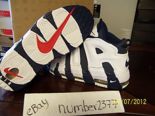 Retro 2012 Nike Air More Uptempo Pippen Olympic size 10.5