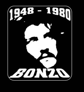 John Bonham Tribute T Shirt Led Zeppelin Bonzo T Shirt
