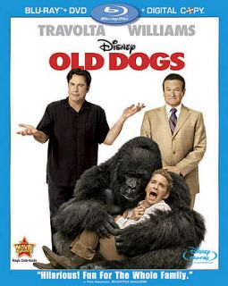 Old Dogs Blu ray DVD, 2010, 3 Disc Set, Includes Digital Copy