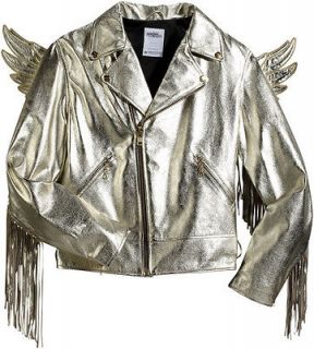   Mens ObyO JS Jeremy Scott Gold Wings Jacket size M   X29880 $800