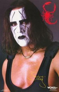 POSTER   STING   WCW 1998     #288 RBW1 K