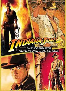Indiana Jones   The Complete Adventure Collection (DVD, 2008, 5 Disc 