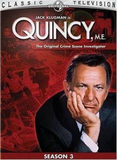 Quincy, M.E.   Season 3 DVD, 2009, 4 Disc Set