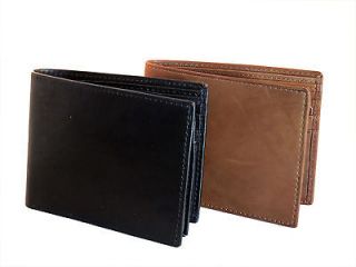 Joseph Abboud Mens Antique Leather Passcase Wallet