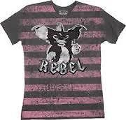 Youth S Gremlins Stripe Rebel T Shirt NEW