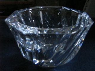Orrefors Residence Art Glass Crystal Bowl