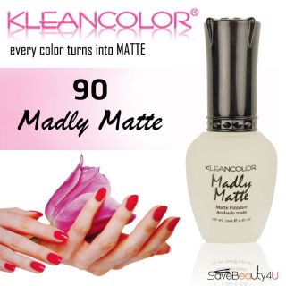 Kleancolor Madly Matte Nail Polish Lacquer Matte Finisher  #MM90
