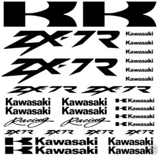 kawasaki zx 7r decals graphics stickers zx7r zx 7r expedited