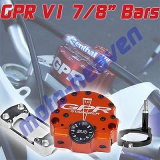 newly listed gpr v1 stabilizer steering damper kawasaki kx250 07