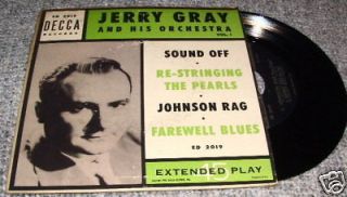 45rpm~GRAY,Jer​ry~FOX TROT Medley Dance♫7 Vinyl Record♫PICTURE 