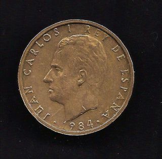 World Coins   Spain 100 Pesetas 1984 Coin KM# 826