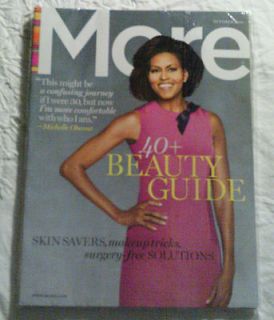 MORE   October 2008 Edition   Michelle Obama Cover   New, Unread