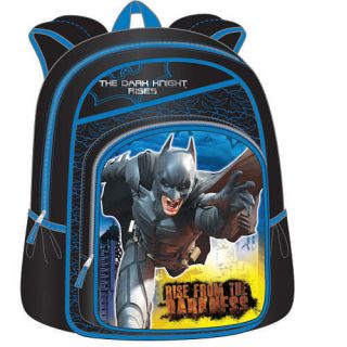   KNIGHT RISES Boys 16 Full Size Multi Pocket School Backpack NWT $30