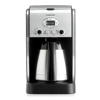 cuisinart coffee makers extreme brew 10 cup thermal coffee maker time 