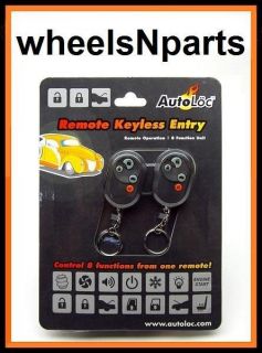 FUNCTION KEYLESS REMOTE CONTROL ENTRY SYSTEM AUTOLOC KL800 Two Key 