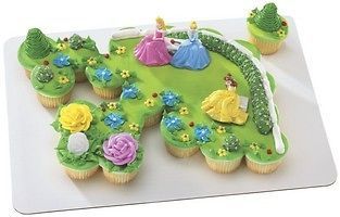 Disney Princess Garden Royalty Cake Decoration Toppers
