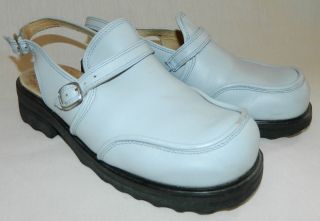 JOHN FLUEVOG F Soles Sandals 7 Powder Blue Platform   Shoes