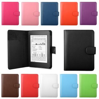   LEATHER CASE COVER FOR KINDLE PAPERWHITE WI FI or 3G   AUTO WAKE/SLEEP