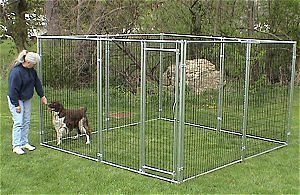 dog kennels cage fence outdoor runs 10x10x6 free shp made