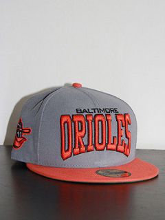 new era baltimore orioles logo mlb 59fifty fitted baseball cap