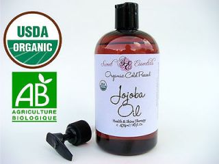   100% Pure Organic Golden Jojoba Oil 16oz  Imported From Argentina