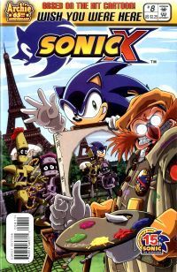 Sonic X #8/Tails/Knuck​les/The Hedgehog/Archi​e Comics