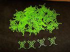 Lot of 50 KNEX KNEX Neon Green Roller Coaster Connectors Screaming 