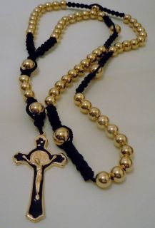 HAND MADE KNOTTED GOLD FILLED ROSARY / ROSARIO SINALOENSE DE ORO 