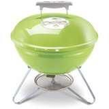 LIME GREEN WEBER Smokey Joe Charcoal Grill with Free shipping!!