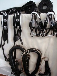 Collar Hames 13 Mini Pony Horse Driving Team Double Harness BACK IN 