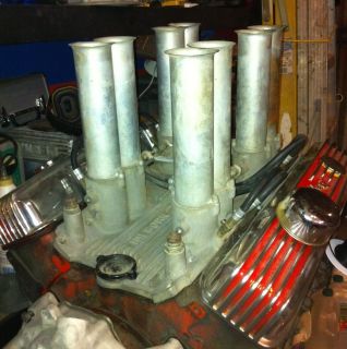 Vintage Hilborn Mechanical Fuel Injection SB Chevy Hot Rod Gasser 