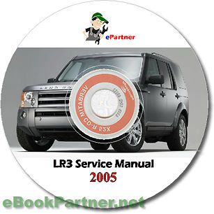 lr3 land rover discovery 3 service repair manual 2005 cd