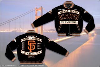 San Francisco Giants 2012 World Series Champions Mens Wool Reversible 