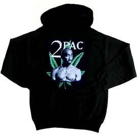 tupac shakur outerwear hoodie pullover new medium