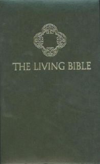 The Living Bible by Kenneth Nathaniel Taylor 1971, Hardcover