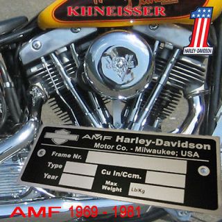 AMF Harley Davidson Shovel Shovelhead FL FX FXB Chopper Bobber HD4 
