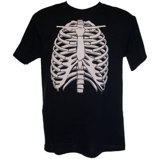 RIBCAGE T Shirt Horror, Skull, Skeleton, Horror RIB CAGE Halloween 