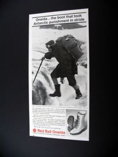 red ball oneida boots heard island explorer print ad