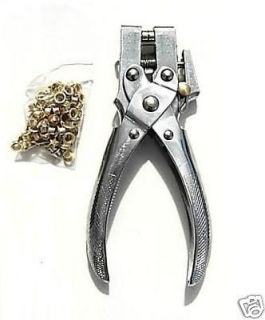 heavy duty eyelet pliers with eyelets leather craft etc from