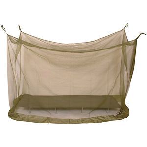 Olive Drab Green DELUXE SLEEPING COT MOSQUITO BAR NETTING   32 x 82 x 
