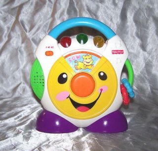 fisher price nursery rhymes cd player music lights time left