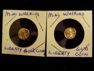 mini walking liberty half dollar gold coins returns not
